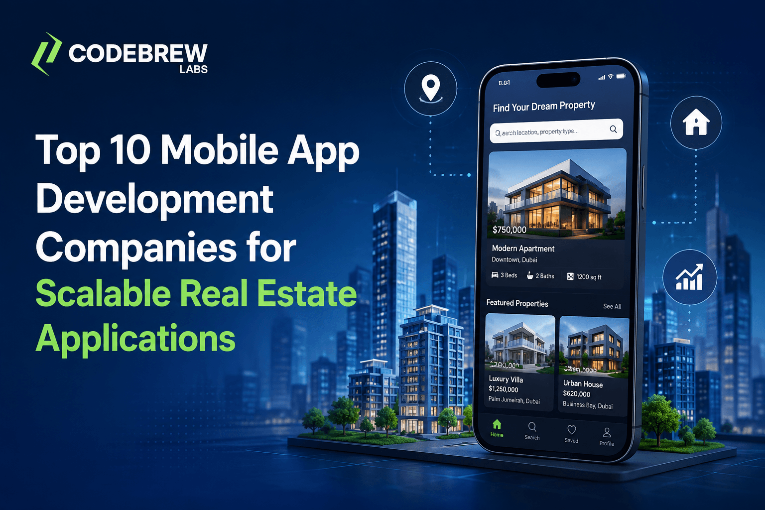 Top 10 Mobile App Development Companies for Scalable Real Estate Applications